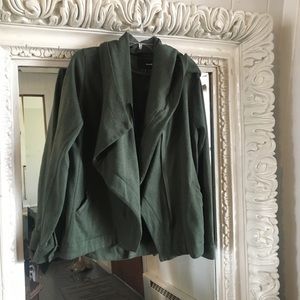 Cowl neck/hood jacket